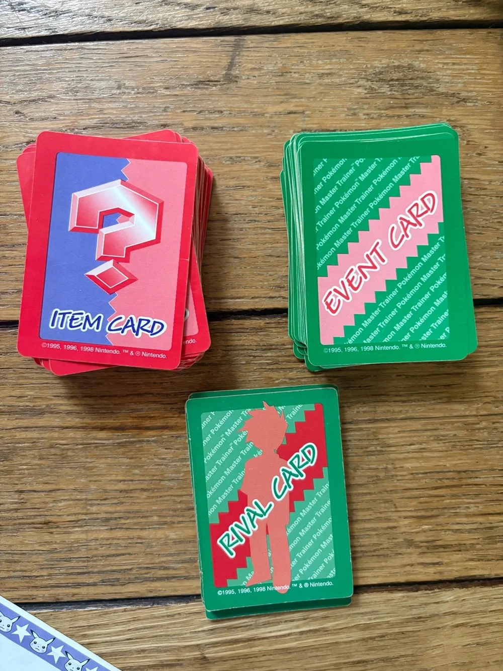 Pokemon vintage 1999